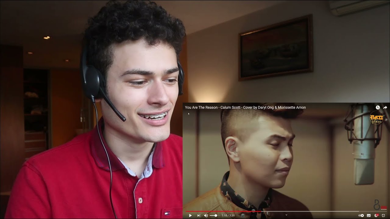 MORISSETE STRIKES AGAIN! You Are The Reason - Cover by Daryl Ong & Morissette Amon REACTION