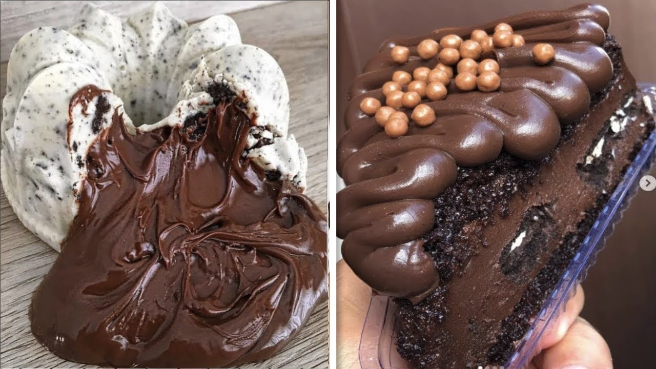 Best Chocolate Cake Decorating Tutorial | Melting Chocolate Cake for All | So Yummy Cake Recipes