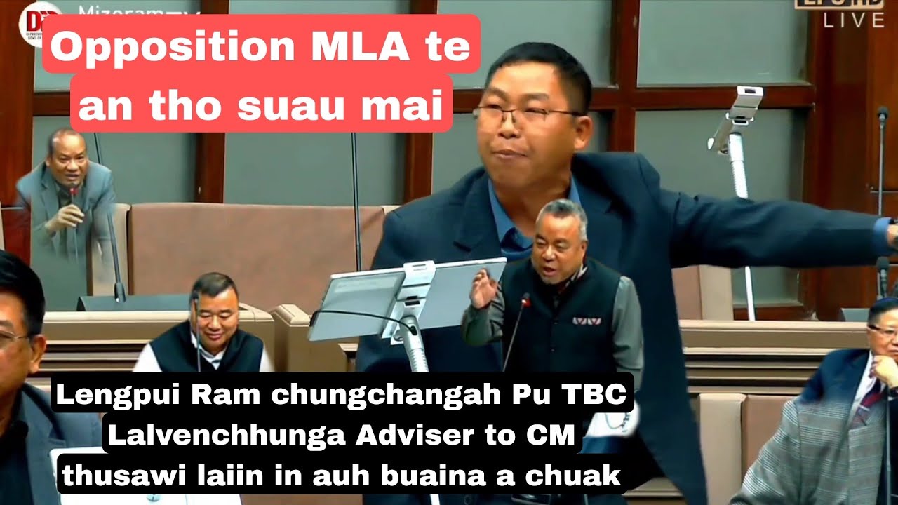 Lengpui Ram hralh chungchang Pu TBC Lalvenchhunga Adviser to CM