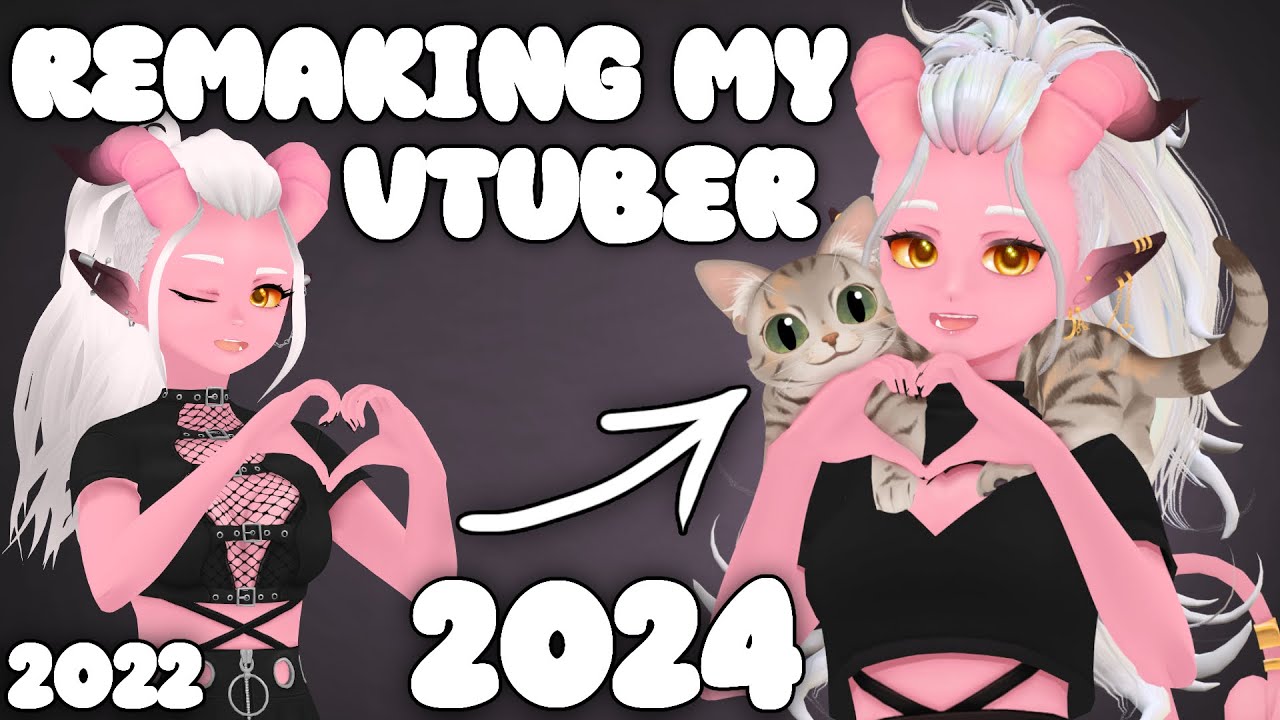 Обновление моей модели Vroid Vtuber 2022 года | Blender + Unity