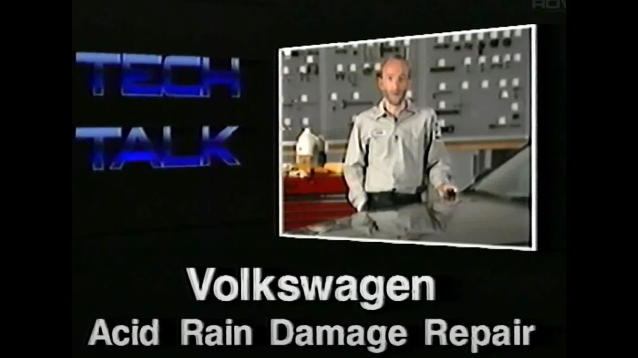 Volkswagen (US) - Tech Talk 224 - Acid Rain Damage Repair (1989)