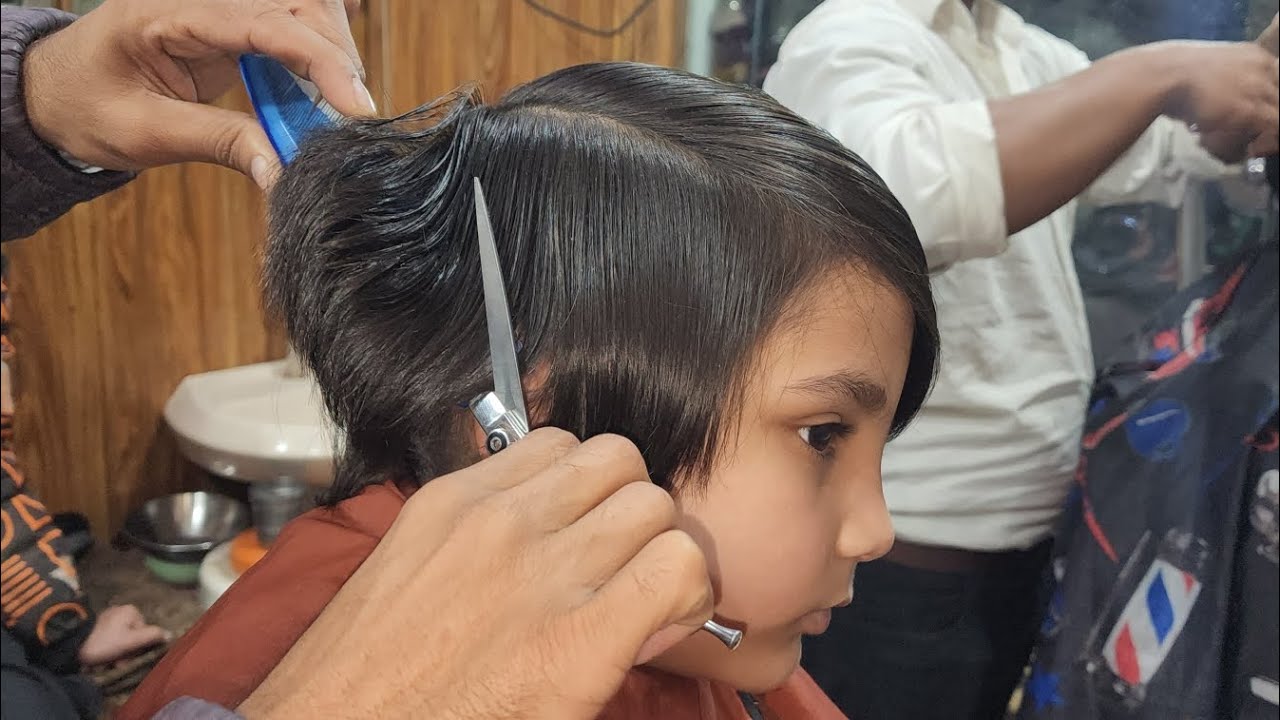  So Relaxing Before & After Girls Haircut | Must Watch Short Haircut for Girls ni AliHairCut 💈