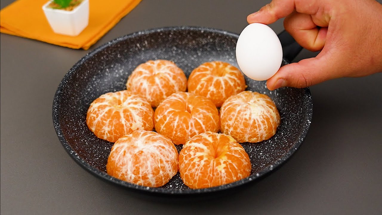 Seu seul ajout à la mandarine ! Gâteau sans four en minutes, facile et délicieux.