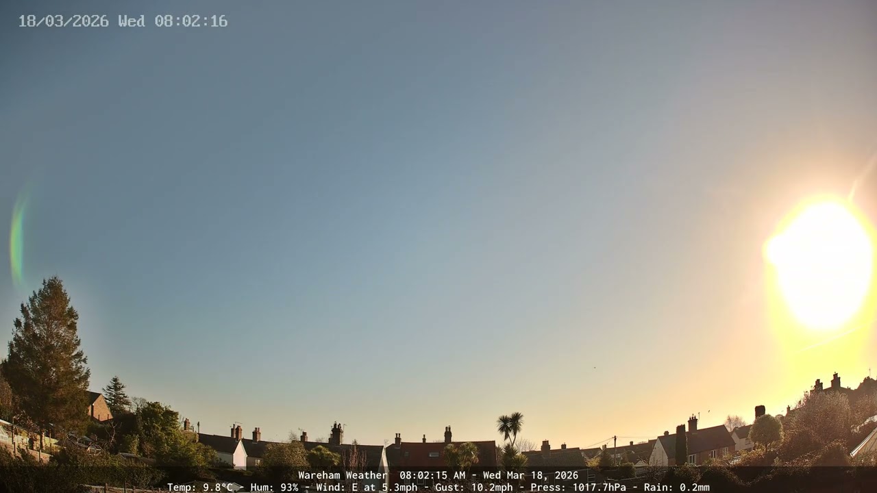 Wareham - Daily Time-lapse - 18/03/2026