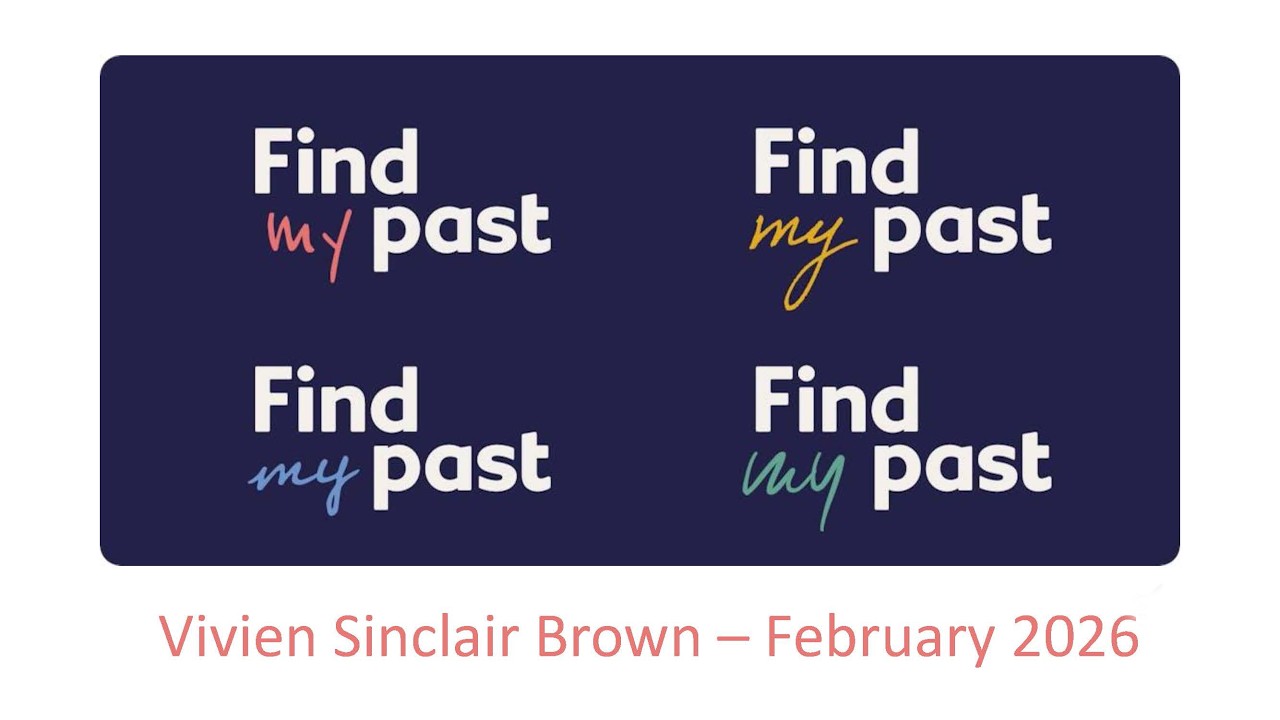 Findmypast - Вивьен Браун (22 февраля 2026 г.)