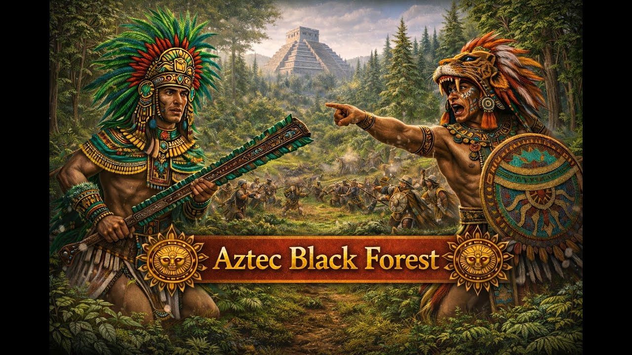 Age of Empires III Treaty Aztec Black Forrest