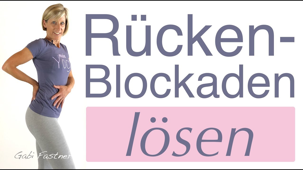 • in 16 min. Rücken-Blockaden lösen und Körpermitte entspannen
