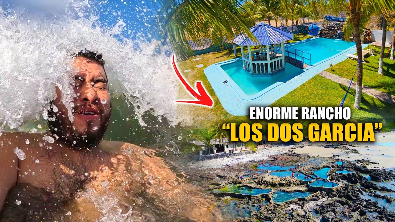 ENORME y HERMOSA casa de playa en el ORIENTE de EL SALVADOR 🇸🇻 🏖️ Rancho Los Dos Garcia