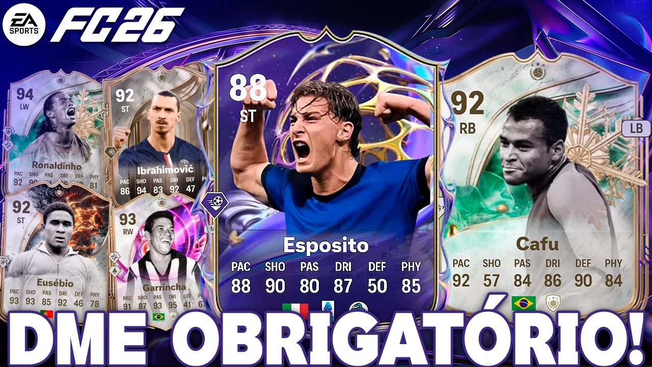 FC 26 | ✅ TODOS DEVEM FAZER ESSE DME!!! NOVA EVOLUÇÃO E MAIS