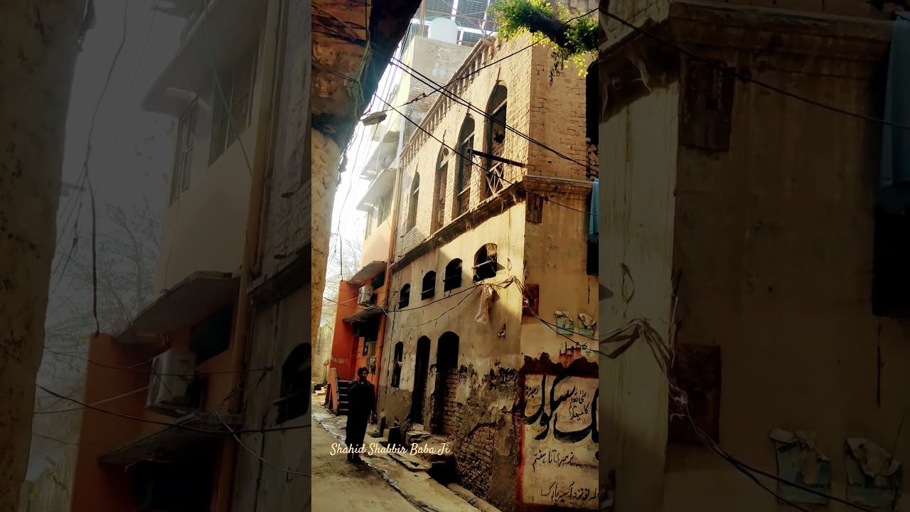 150 years old Hindu House inside of Dabgarhi Garden Peshwar . 