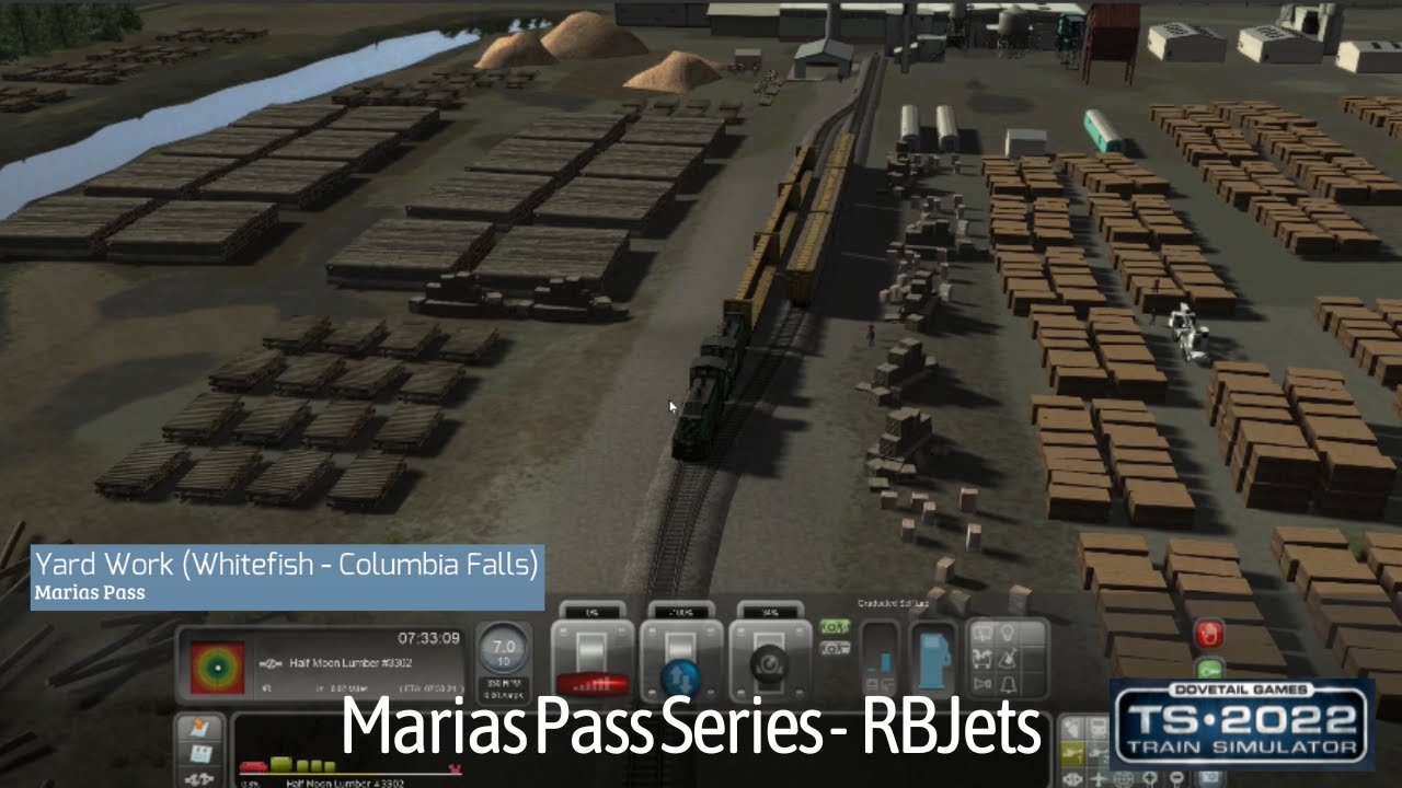 KALISPELL SORTING | Marias Pass Series By RBJets - Scenario #35 | Train Simulator 2022