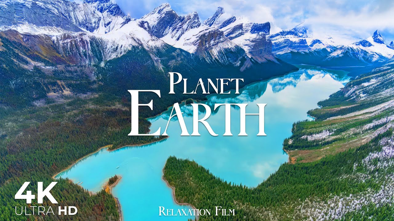Planet Earth 4K &bull; Beautiful Nature Relaxation Film with Peaceful Music | 4K Ultra HD