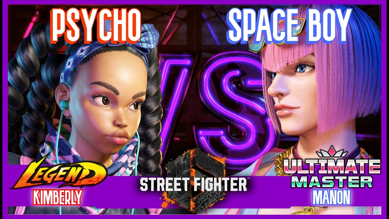 SF6 Match ♦ PSYCHO (Kimberly) 🆚 SPACE BOY (Manon) ♦ High level matches