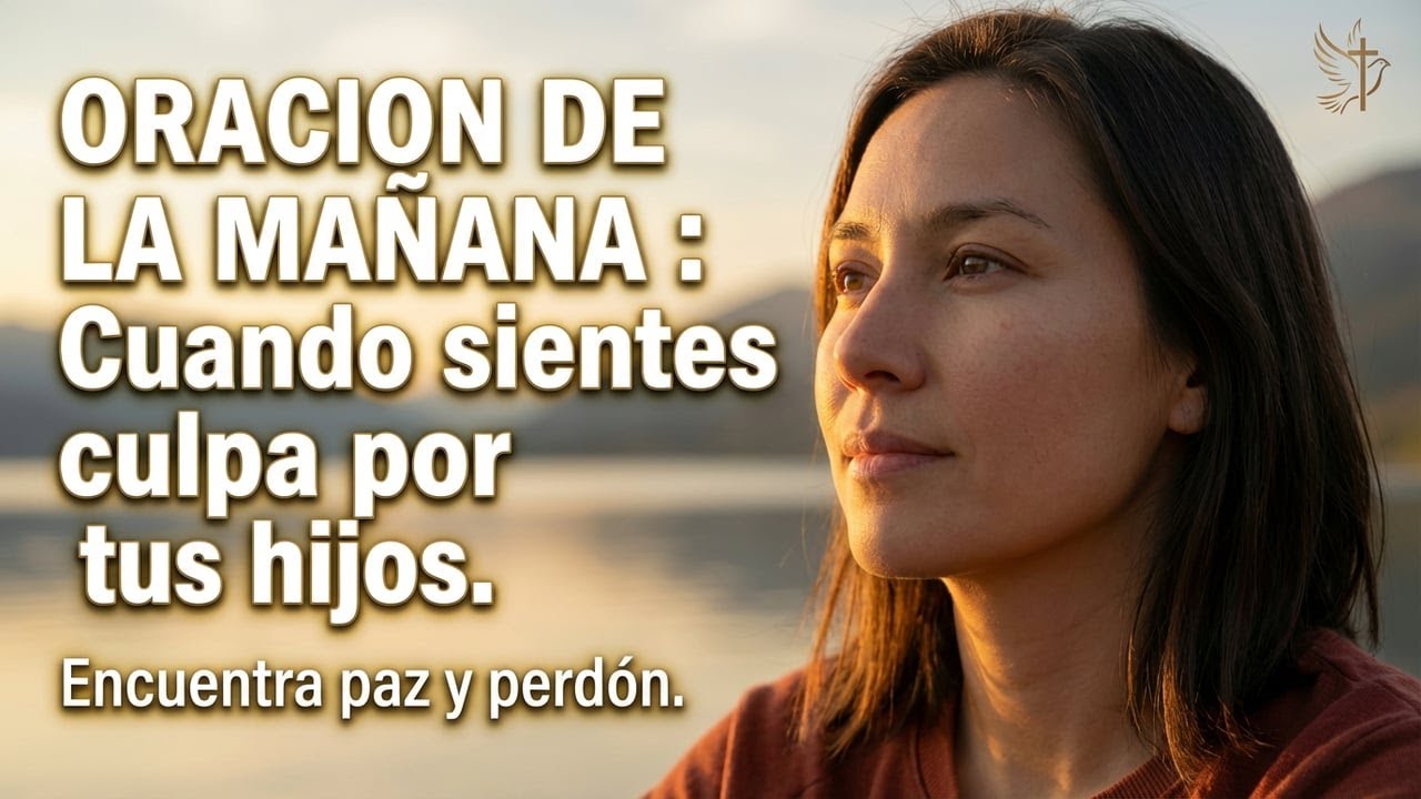ORACION DE LA MAÑANA | ORACIÓN PODEROSA: Cuando sientes culpa por tus hijos.