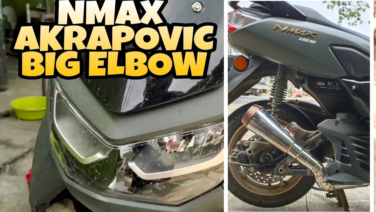 NMAX 2020 - AKRAPOVIC | BIG ELBOW 51MM SOUNDCHECK