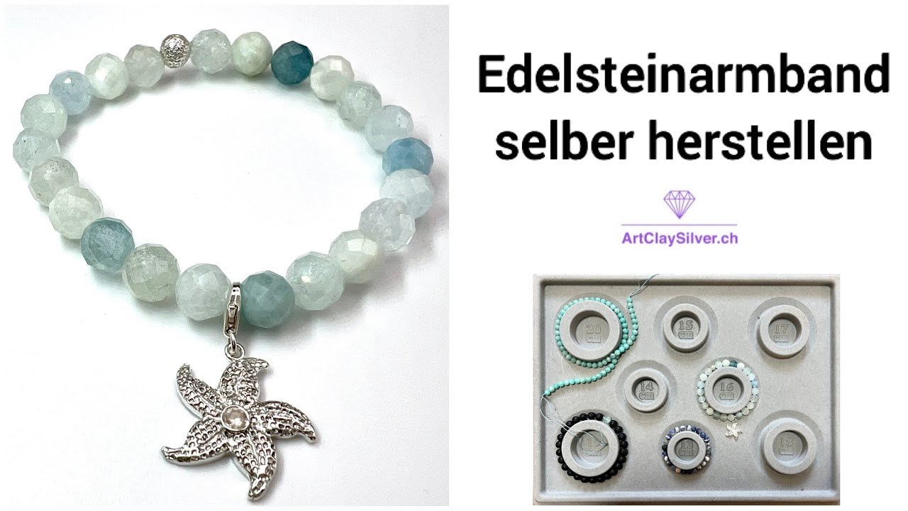 Edelsteinarmband selber herstellen - Tutorial - Teil 2