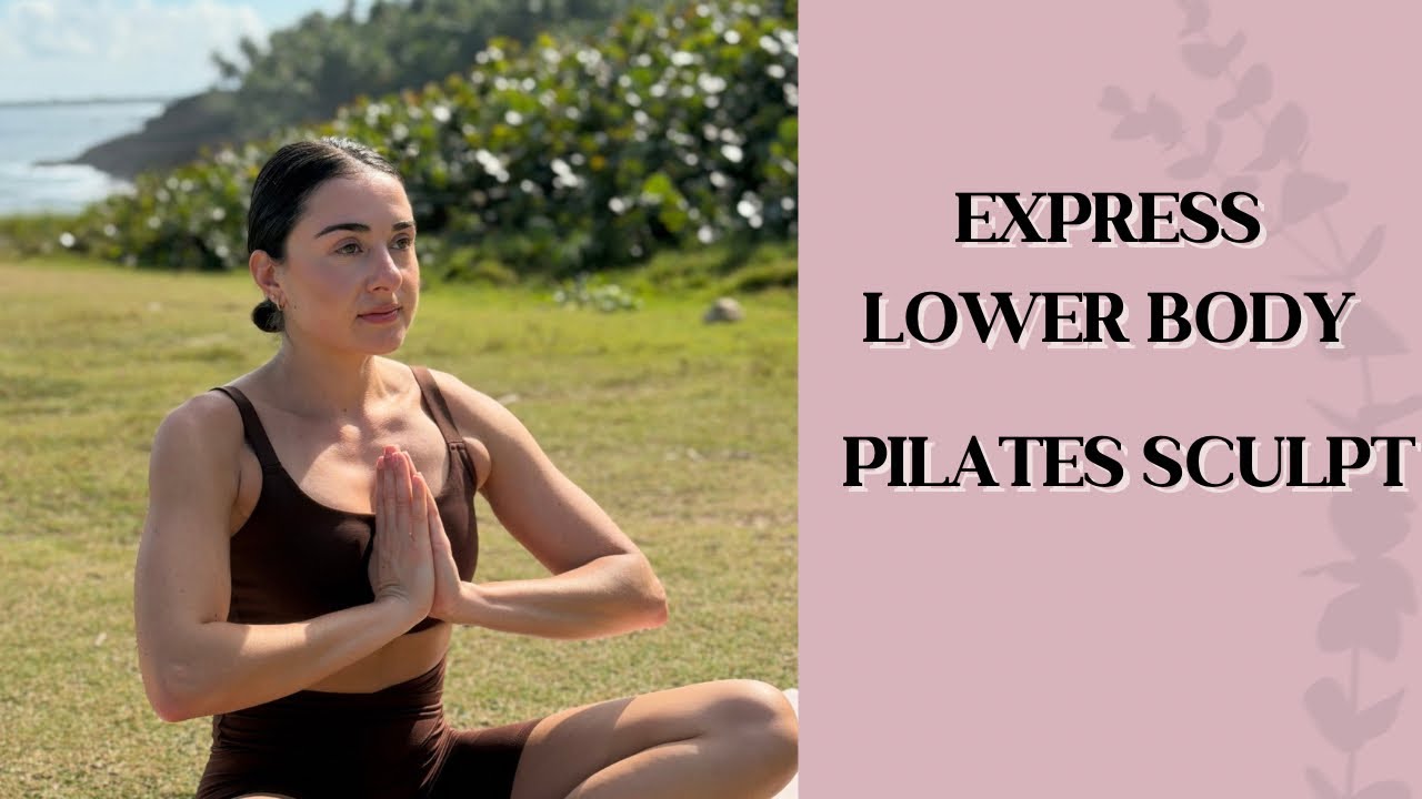 Tone glutes, thighs and lower body | 25 Min Lower Body Pilates Resistance Band