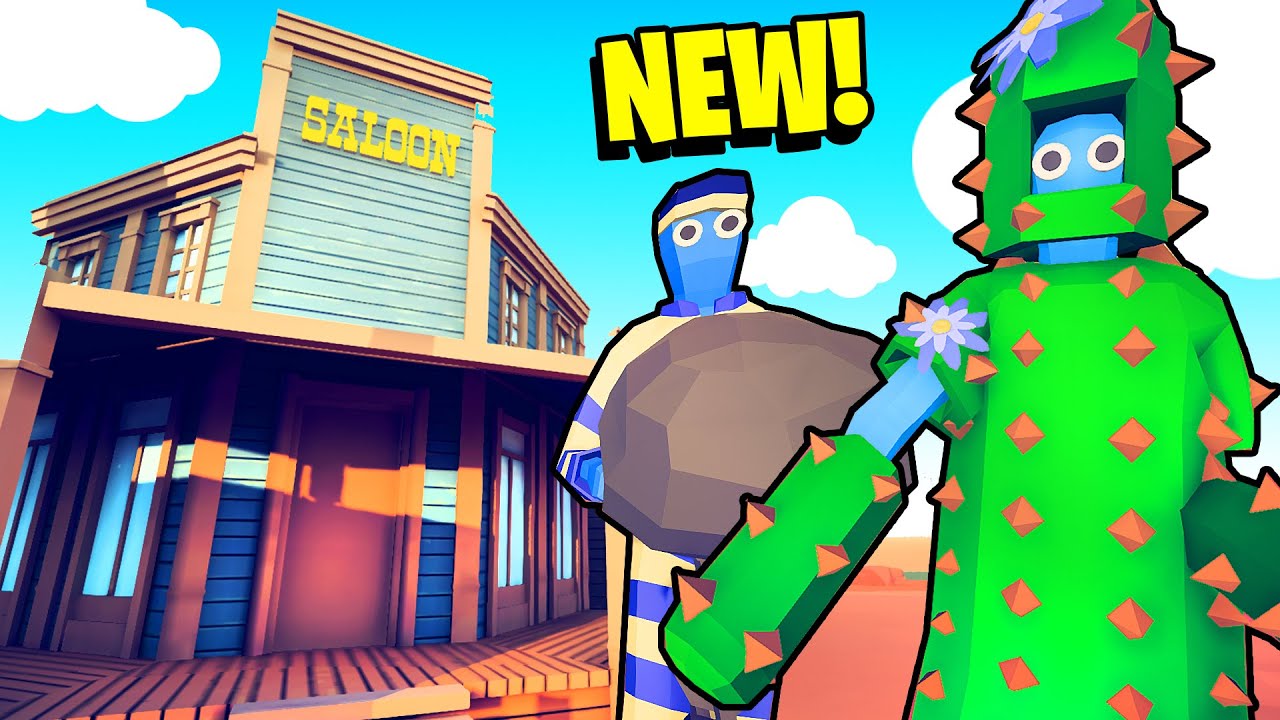 TABS - WILD WEST FACTION IS HERE! How To Unlock NEW Secret Units - Totally Accurate Battle Simulator