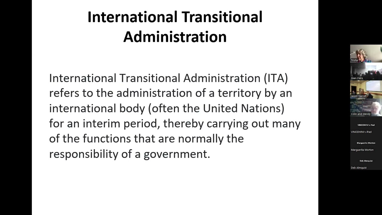 A Case for the UN Transitional Authority for Gaza?