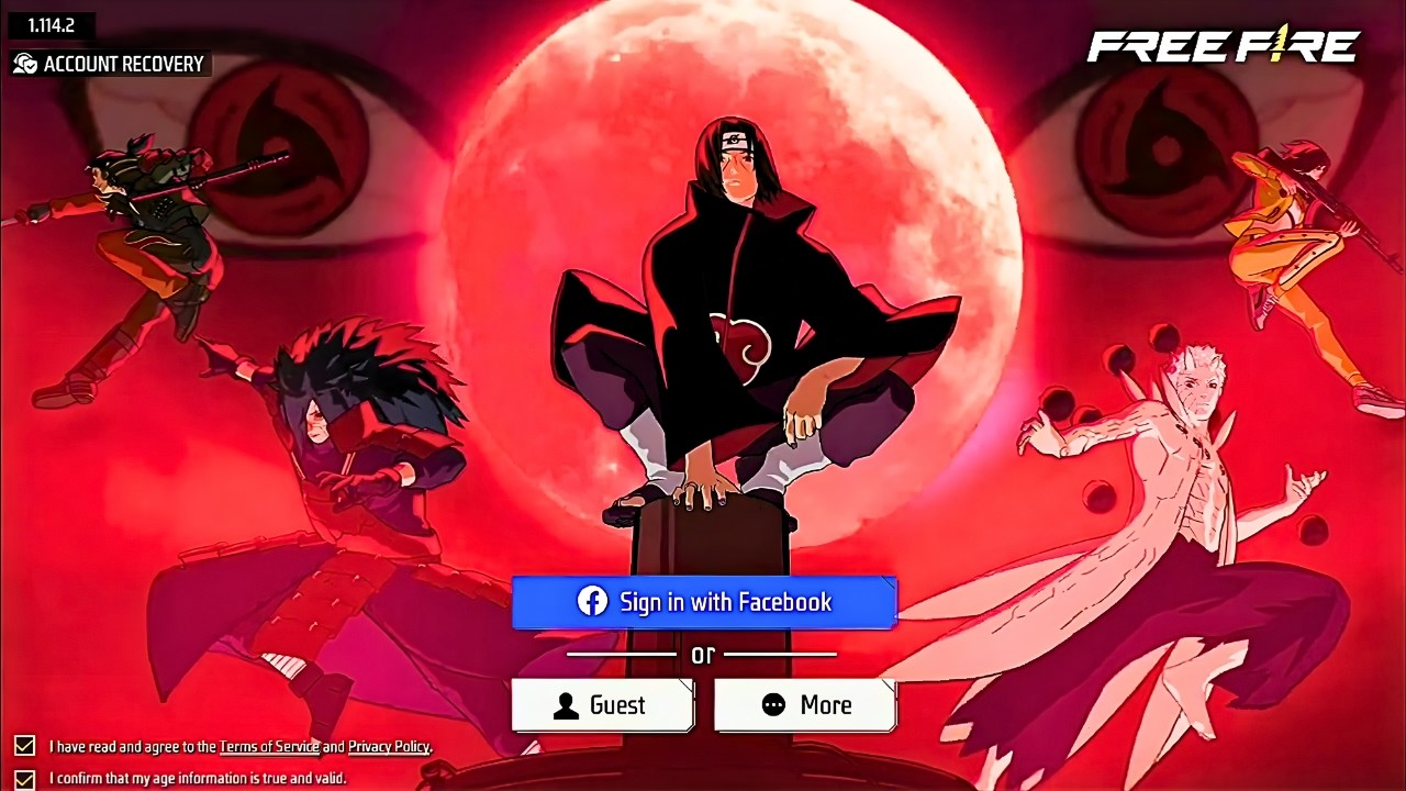 Garena Free Fire - OB50 New Update Theme Song | Naruto Chapter 2 Piano (Lobby Music)