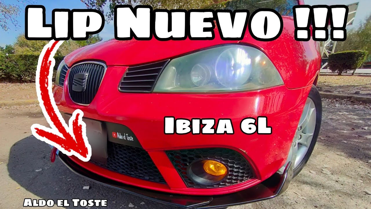 Lip de 3pzs al ibiza 6L , quedó increíble!!
