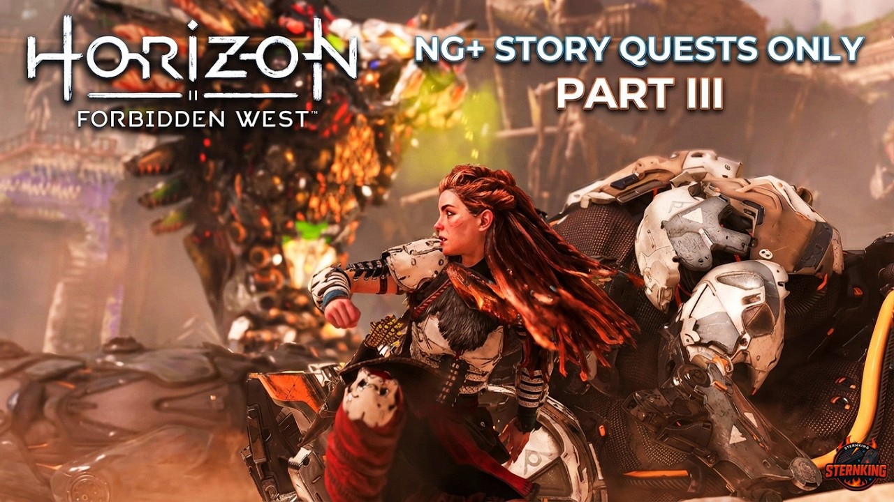 Horizon Forbidden West NG+ – Story Quests Only (Part III)