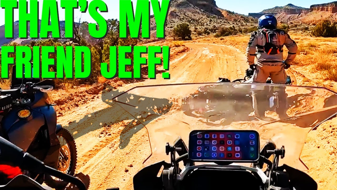 Tenere 700 Down in the Bentonite Hills - Best place in Utah to Ride? - BMW GSA - KTM 990