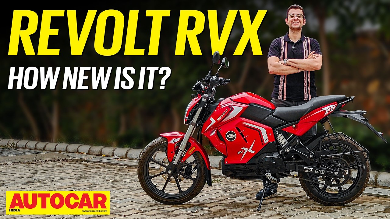 Revolt RVX - How different is it to the RV400? | Walkaround | Autocar India