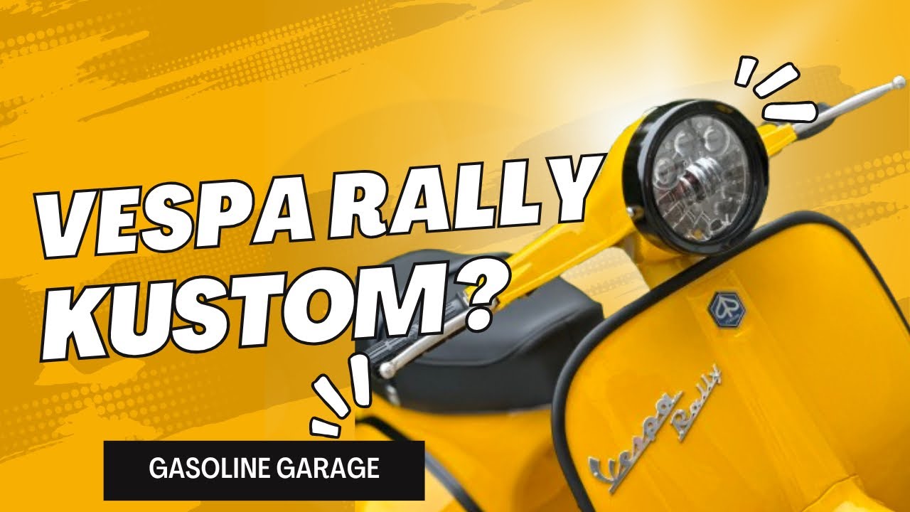 Full Part Restorasi Kustom Vespa Rally, Seperti Apa jadinya? #vesparestorasi #fyp #vespa