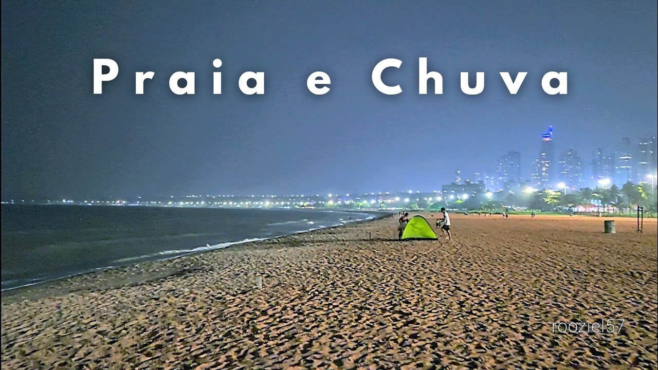 Praia e Chuva - João Pessoa - Brasil