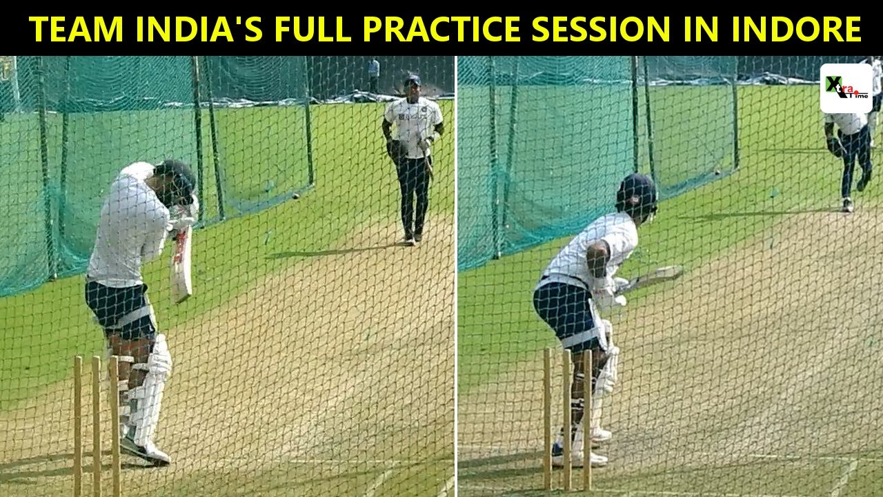 Watch: Indian cricketers get a feel of new SG pink balls during practice session in Indore