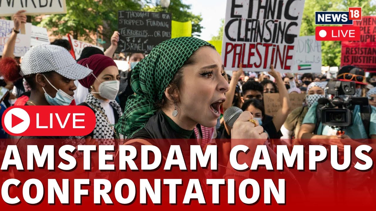 Amsterdam Students Protest LIVE | Pro-Palestine Protest | Ceasefire In Gaza | Israel Vs Gaza | N18L