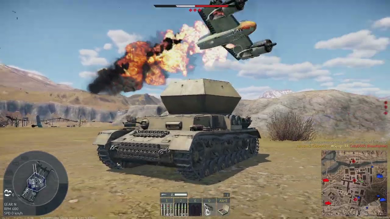 Watch Me get destroyed by the enemies in War Thunder while Spading German Tier 3 Tanks