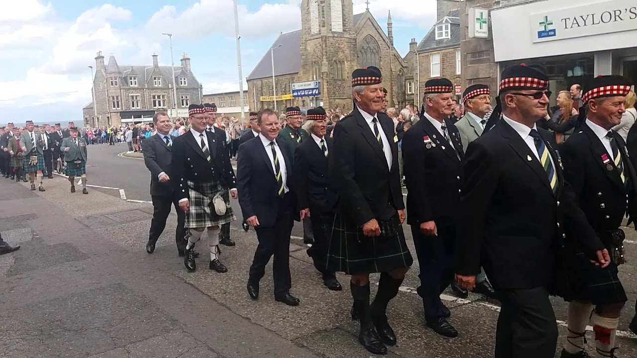 VC Parade Buckie Gordon Highlanders