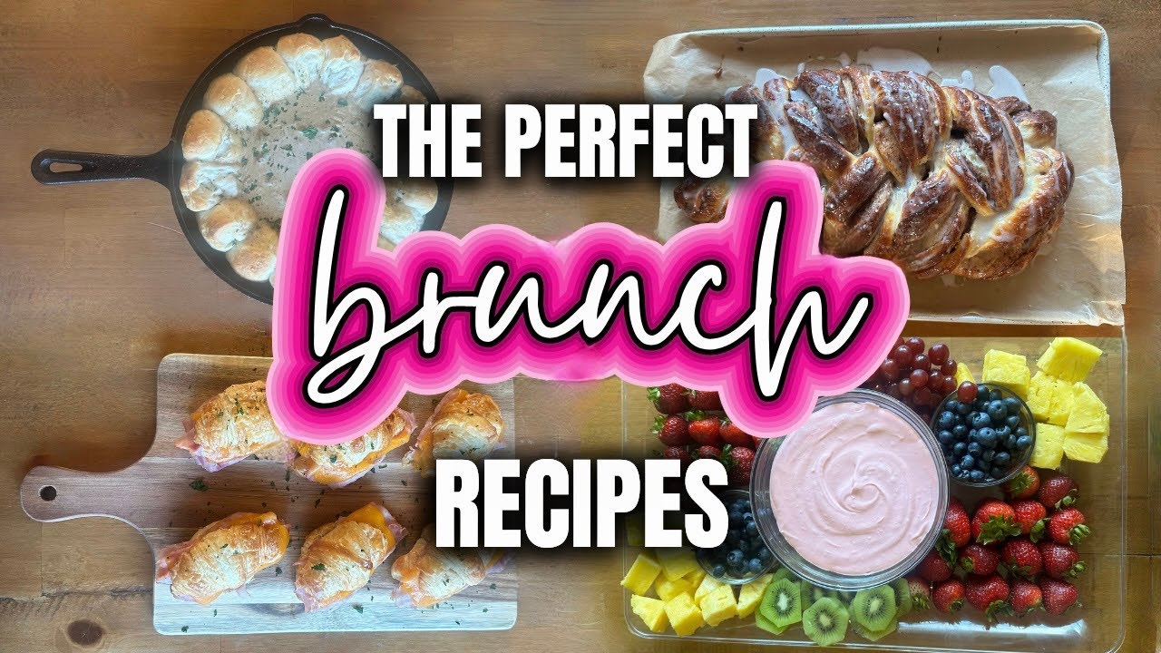 Delicious Brunch Ideas | Baby Shower & Bridal Shower Foods | Get together Recipes | MEL COOP