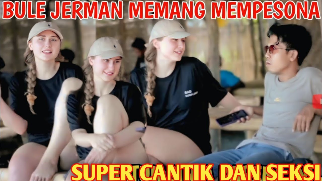 BULE Jerman Seksi Jatuh Cinta Ke Cowok Kampung ....??
