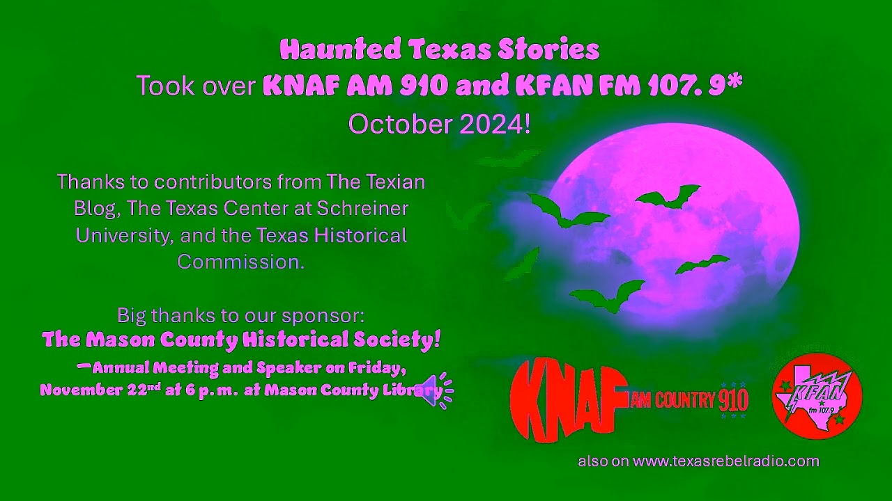 Haunted Texas   Ben Friberg   The Texian Storyteller