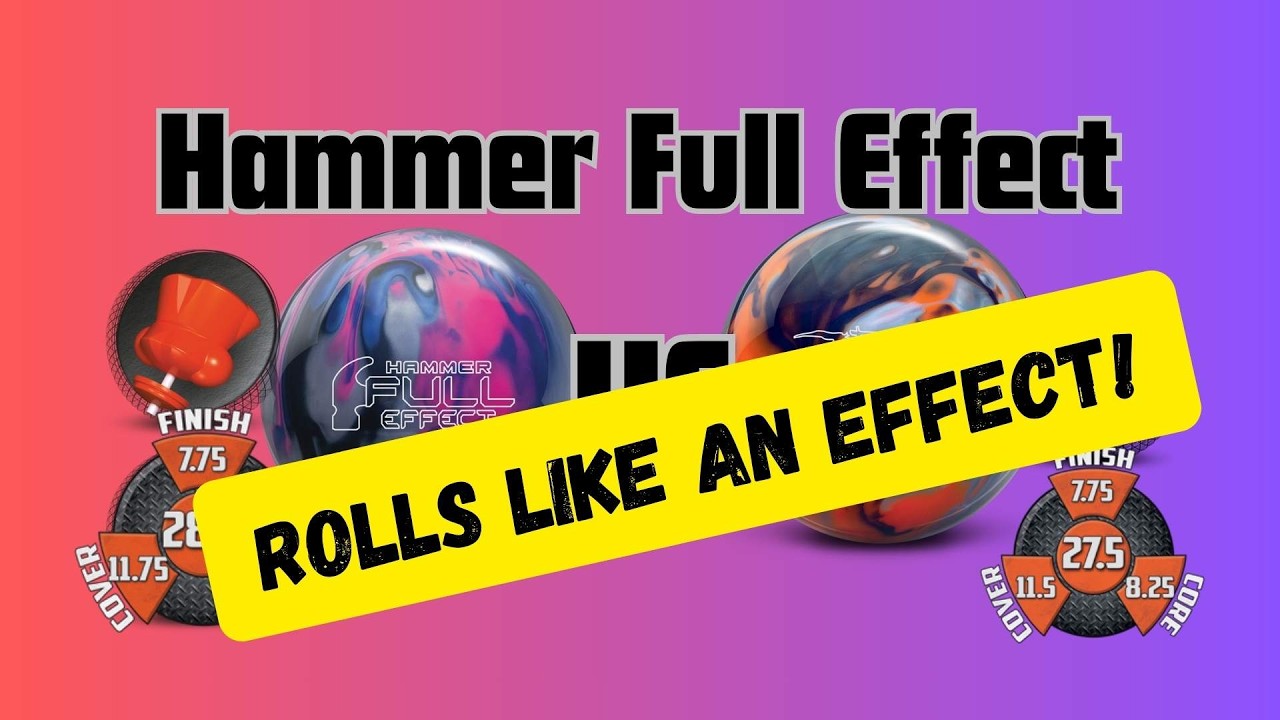 Обзор Hammer Full Effect, катится как по маслу #hammerbowling