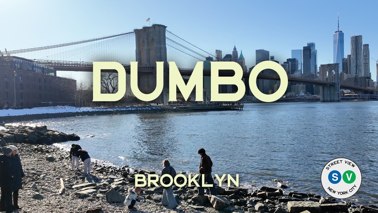 Dumbo, Brooklyn Afternoon Walk | New York City | 4K HD | 2026