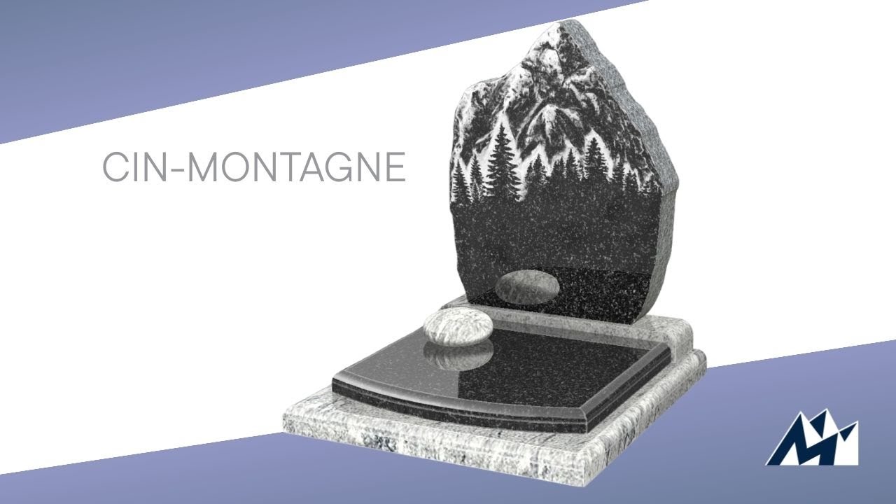 Monument cinéraire Montagne 02 - Granits Michel Maffre