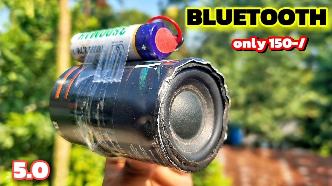 How to make DIY speaker Bluetooth  at home| bluetooth 5.0 speaker Home made only 150 rupees