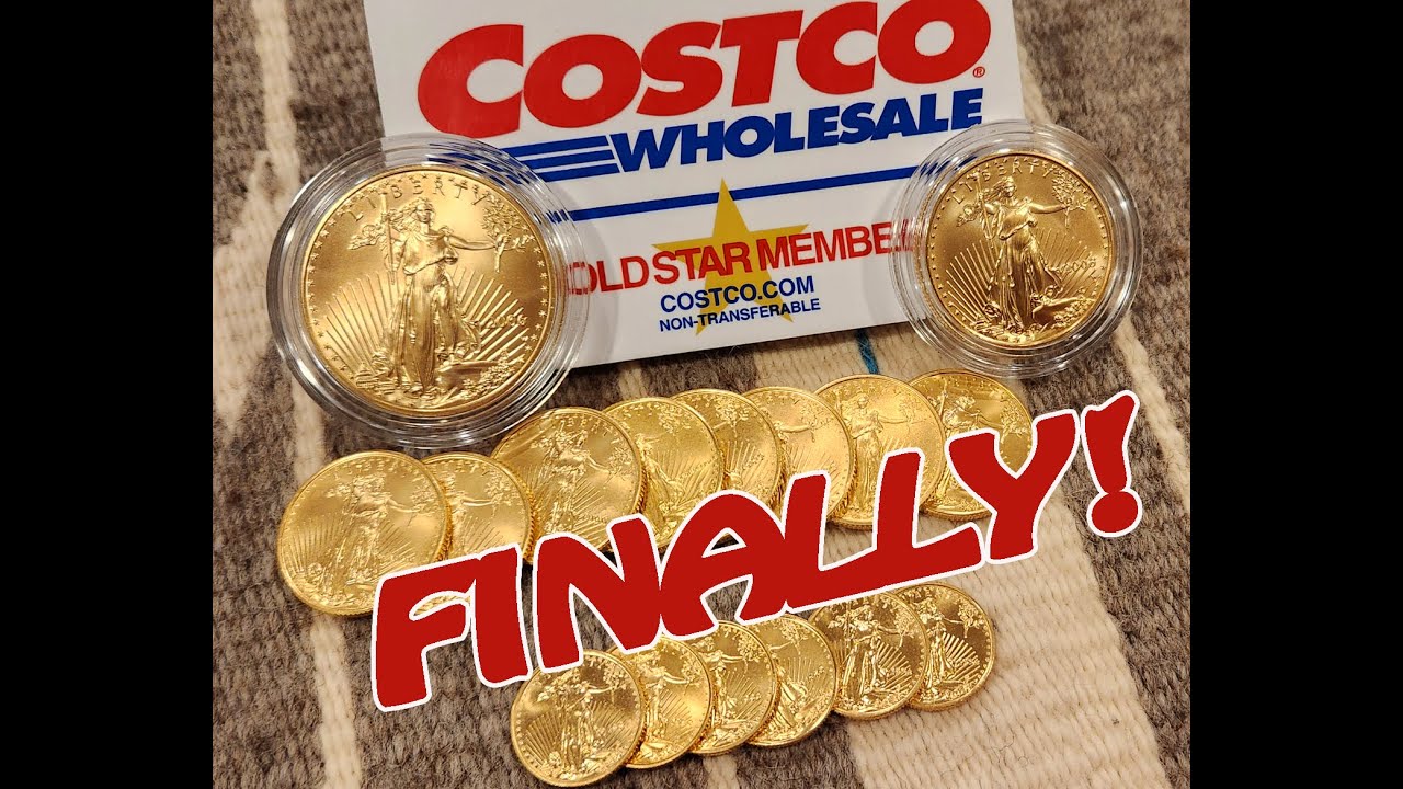 American GOLD Eagles are at COSTCO!