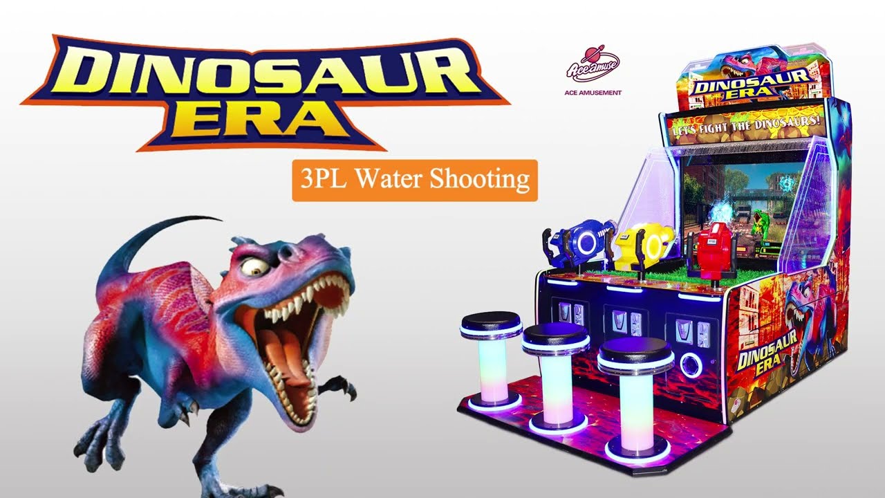 Dinosaur Era 3PL Water Shooting ：Take you back to the Jurassic in a few minutes