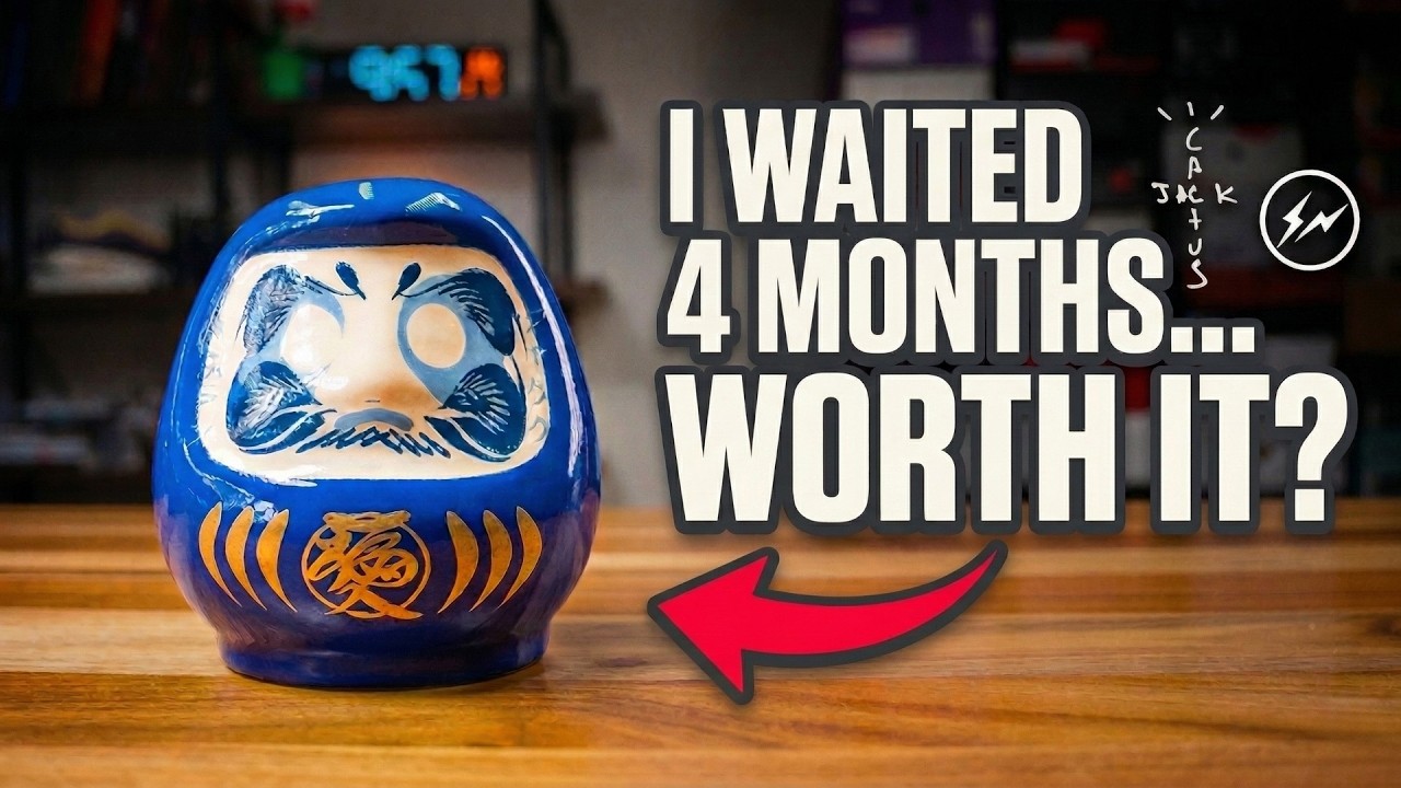 Travis Scott x Fragment Daruma Doll - Four Months Later...