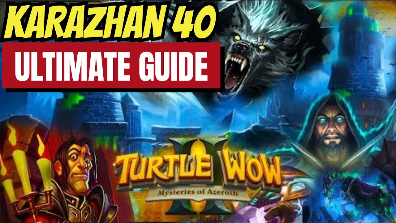 Karazhan 40 Guide For Turtle WoW! Each Boss Explained in Details!