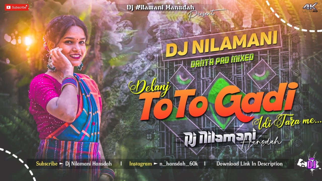 Toto Gadi Santali Dj Remixed Song 2025 !! Santali Dj Song 2025 ✳️ Dj Nilamani Hansdah