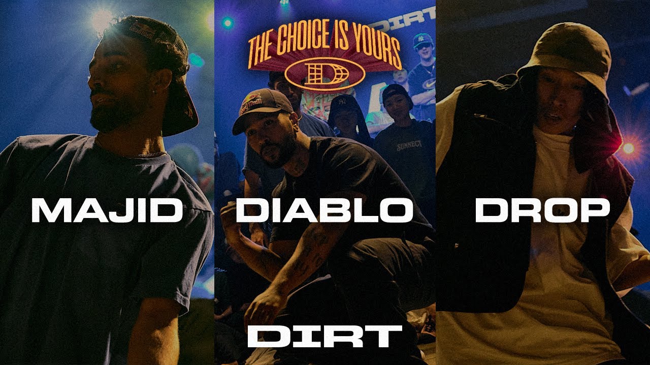 MAJID, DIABLO, DROP :: JUDGE SHOW :: THE CHOICE IS YOURS HIPHOP 1:1 BATTLE 2023
