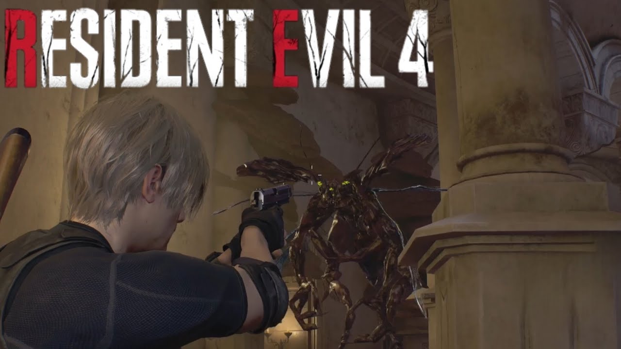 I hate these butterflies in Resident Evil 4