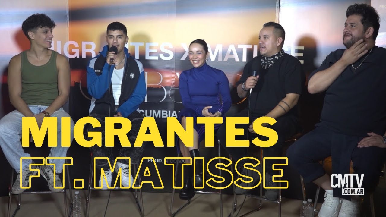 Migrantes y Matisse presentan #cobarde - Entrevista 2023
