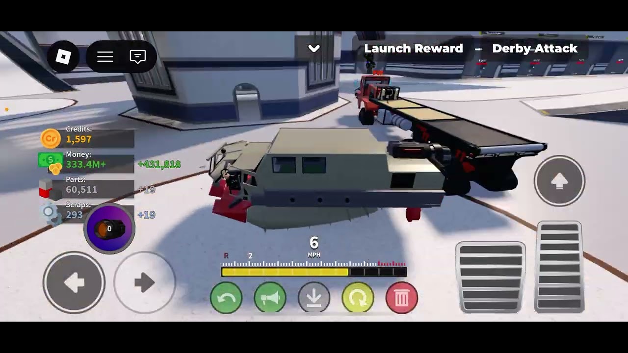 Playing car crashers 2!